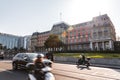 The Palais Wilson is the current headquarters of the Office of the United Nations High Commissioner for Human Rights in Geneva, Royalty Free Stock Photo