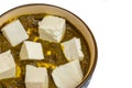 Palak Paneer made up of spinach and cottage cheese
