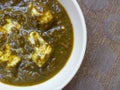 Palak panir Royalty Free Stock Photo