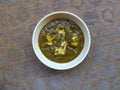 Palak panir Royalty Free Stock Photo