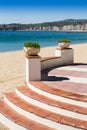 Palamos balcony Royalty Free Stock Photo