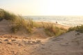 Palanga beach Royalty Free Stock Photo