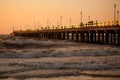 Palanga pier Royalty Free Stock Photo