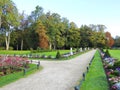 Palanga town park, Lithuania Royalty Free Stock Photo