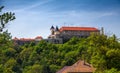 Palanok Castle  in the city of Mukacheve Royalty Free Stock Photo