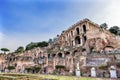 Palantine Vestal Virgins House of Vestal Virgin Roman Forum Rome Royalty Free Stock Photo