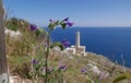 Palascia lighthouse in Apulia, Italy Royalty Free Stock Photo