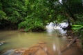 Palatha Waterfall Umphang Tak ,Thailand. Royalty Free Stock Photo
