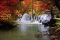 Palatha Waterfall Umphang Tak ,Thailand. Royalty Free Stock Photo