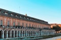 Palatial building in a garden of Aranjuez, Spain.