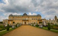 Palatial Mansion set in landscaped grounds Royalty Free Stock Photo