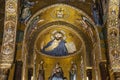 Palatine Chapel or Cappella Palatina, Palermo, Sicily, Italy Royalty Free Stock Photo