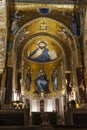 Palatine Chapel or Cappella Palatina, Palermo, Sicily, Italy Royalty Free Stock Photo