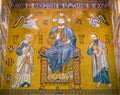 The Palatine Chapel from the Norman Palace Palazzo dei Normanni in Palermo. Sicily, Italy.