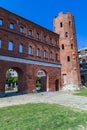 Palatine Gate in Turin, Italy