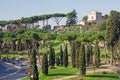 Palatine hill in Rome Royalty Free Stock Photo