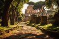 Palatine Hill in Rome Italy travel destination picture