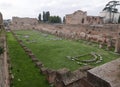 The Palatine Stadium in Rome