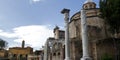 Palatino ruins in Rome, Italy