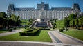 Palatul Culturii IaÃâ¢i, park, Romania Royalty Free Stock Photo