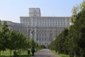 Palatul Parlamentului Palace of the Parliament, Bucharest Royalty Free Stock Photo