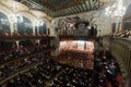 Palau de la Musica Catalana with audience, Spain Royalty Free Stock Photo