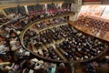 Palau de la Musica Catalana with audience, Spain Royalty Free Stock Photo