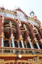 Palau de la Musica Catalana in Barcelona, Spain Royalty Free Stock Photo