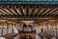 Palau de la Musica Catalana, Concert Hall by Lluis Domenech i Montaner. Barcelona, Catalonia. Royalty Free Stock Photo