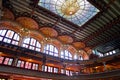 Palau de la Musica Catalana, modernist Concert Hall designed by the architect Lluis Domenech i Montaner in in Barcelona,