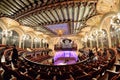 The Palau de la Musica Catalana Palace of Catalan Music a concert hall designed in the Catalan modernista style