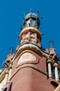 Palau de la musica Catalana tower at Barcelona