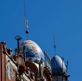 Close up of the domes