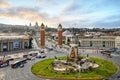 Palau de Montjuich in Barcelona, Spain Royalty Free Stock Photo