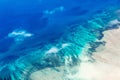 Palau islands from above