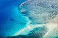 Palau islands from above