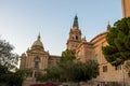 Palau nacional king house side view september 2023 barcelona Royalty Free Stock Photo