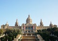 Palau Nacional with MNAC museum in Barcelona