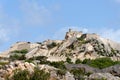 PALAU, SARDINIA/ITALY - MAY 21 : Fortezza di Monte Altura near P Royalty Free Stock Photo