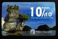 Palau Telecoms $10 prepaid Internet card.