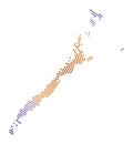 Palawan dotted map. Royalty Free Stock Photo
