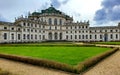 The hunting residence of Stupinigi in Turin city, Italy. History, art and touristic attraction Royalty Free Stock Photo