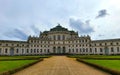 The hunting residence of Stupinigi in Turin city, Italy. History, art and touristic attraction Royalty Free Stock Photo