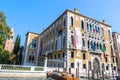 Palazzo Cavalli-Franchetti is a palace on the Grand Canal in Venice, Italy Royalty Free Stock Photo