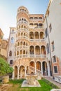 The Palazzo Contarini del Bovolo, palace with the famous spiral staircase
