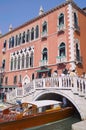 Palazzo Dandolo in Venice Royalty Free Stock Photo