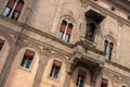 The Palazzo degli Strazzaroli in central Bologna Royalty Free Stock Photo