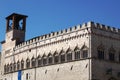 The Palazzo dei Priori or City in Perugia Royalty Free Stock Photo