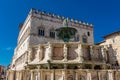 Palazzo dei Priori in Perugia main square Umbria, Italy