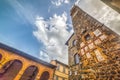 Palazzo dei Priori steeple in Montalcino